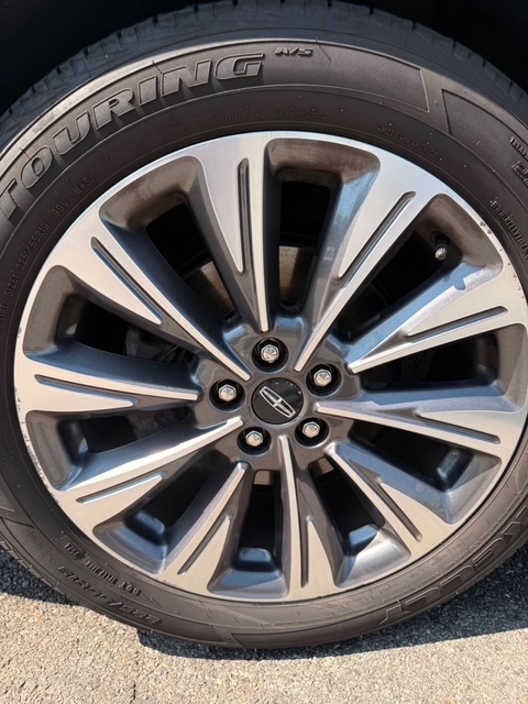 Wheel after detailing