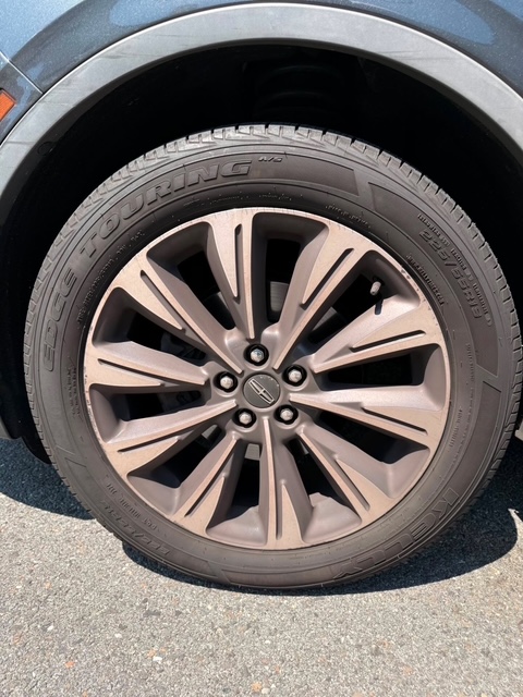 Wheel before detailing